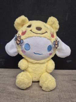 Sanrio Cinnamon Roll Plush Winnie the Pooh 9" Plushie.
It's Available, See Below.