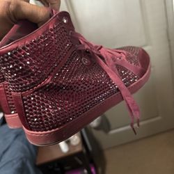 Gucci burgundy Rhinestones 