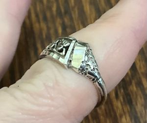 Vintage Colemans Black Hills Gold Sterling Silver 925 Ring Size 6