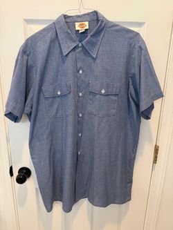 Dickies XL Short Sleeve Chambray