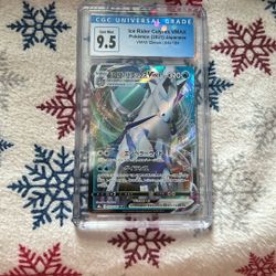 Ice Rider Calyrex VMAX Silver Lance (2021) CGC 9.5 ) Japanese 28/70