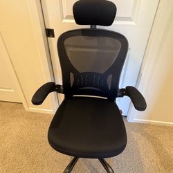 Computer Office Chair With Armrest And Headrest 
