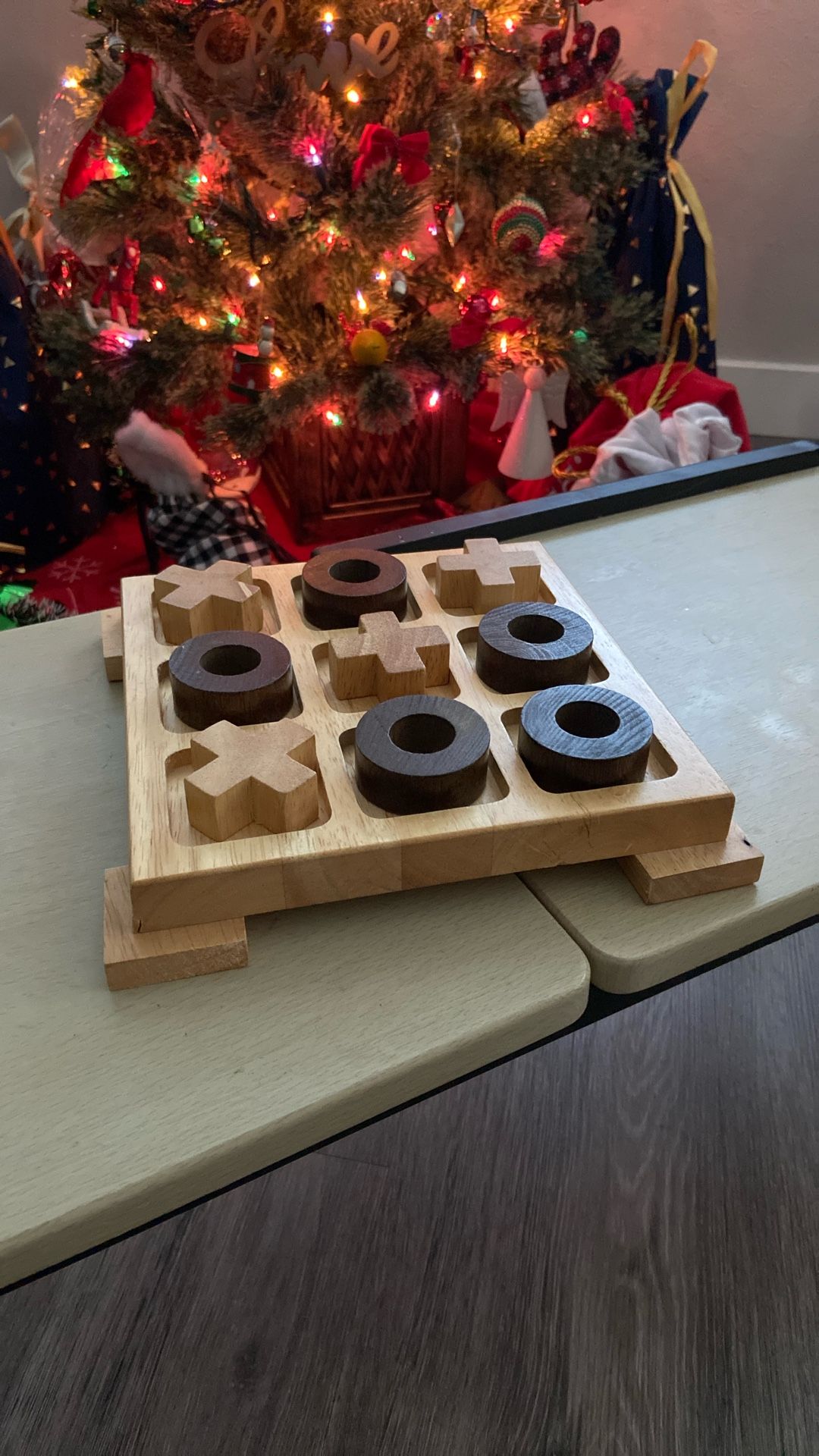 Wooden Tic Tac Toe
