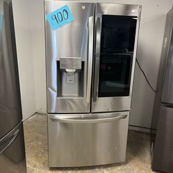 Lg-french-door-fridge-with Instaview 