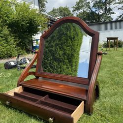 Ethan Allen British Classics Dresser Top Mirror 
