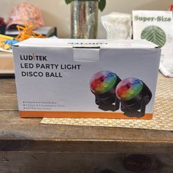 Brand New Luditek Led Party Light Disco Ball 