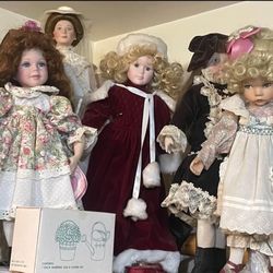 Vintage Porcelain Dolls