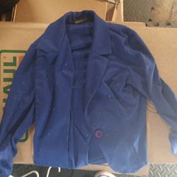 Royal Blue Blazer Jacket