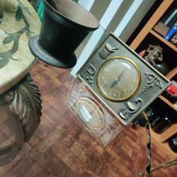 Vintage Pharmacist Tools And Clock