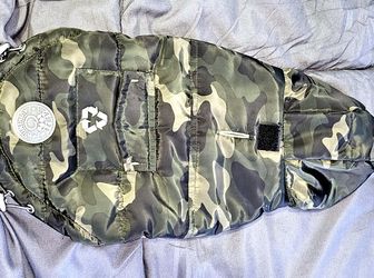 GF Pet dog coat, size XS - camo, new