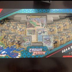 Pokémon Crown Zenith Sea And Sky Premium Collection Box Sealed 