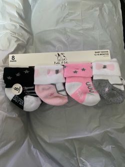 Baby girl 8 pair socks