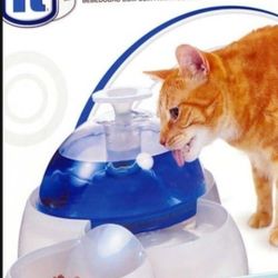 fountain for cats' water and food