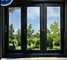 Black Framed Window Unit