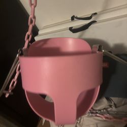 Baby Swings Two Pink For Infant To 1 Yr
