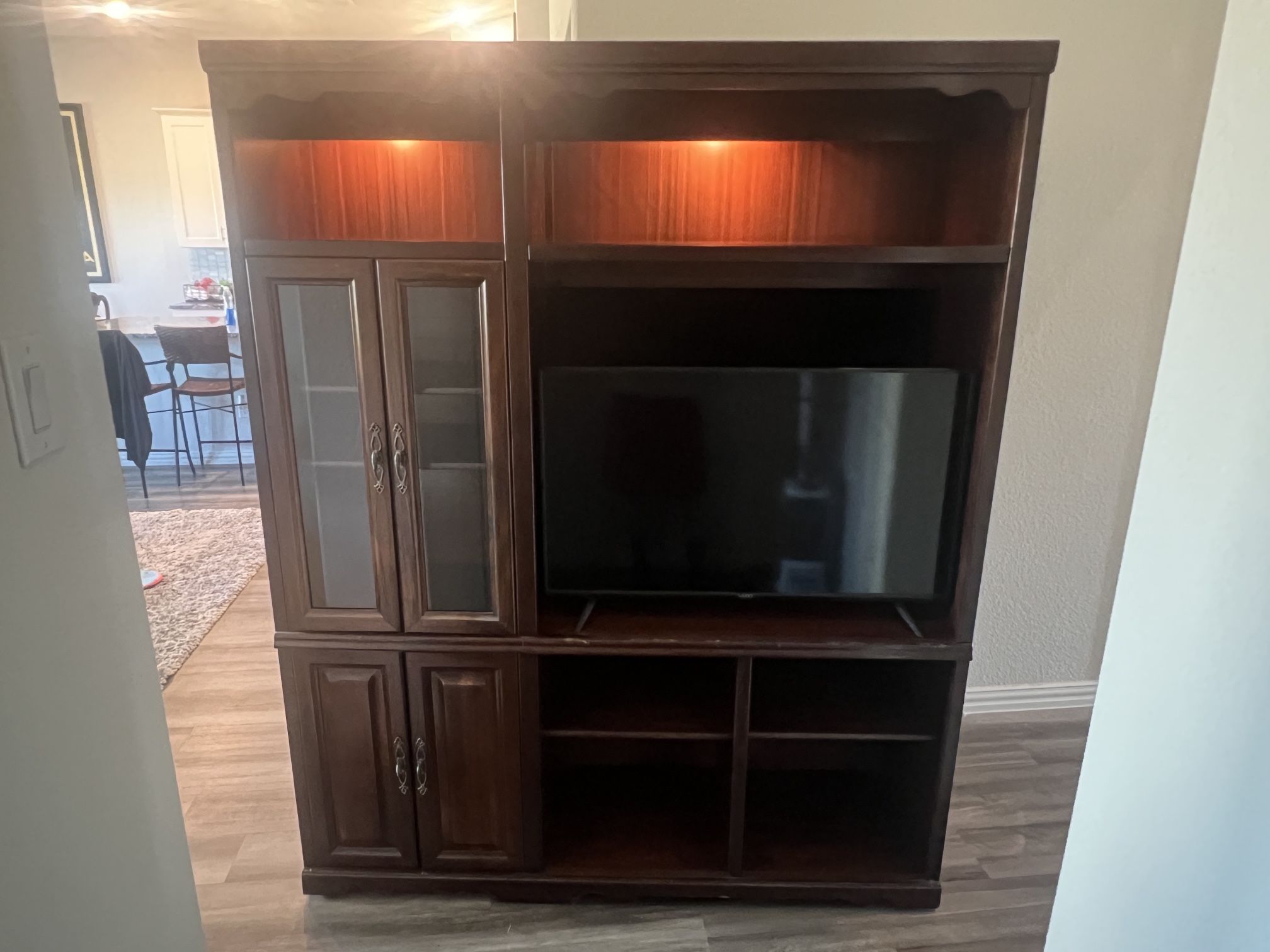 TV & Entertainment Center Combo