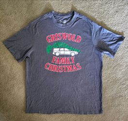 Griswold Family Christmas Graphic T-Shirt Large