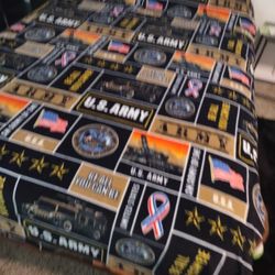 Army Quilt By Linda