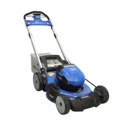 Kobalt 80-volt Max Brushless 21-in Self-propelled Cordless Electric Lawn Mower 4 Ah (Battery & Charger Included) Item #1438126 Model #KMP 4280D-06