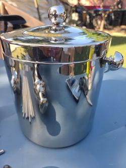 Stainless Steel Ice Bucket with Lid