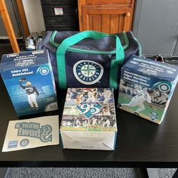 Vintage Original-Playoff Baseball Special- Bobbleheads Seattle Mariners Ichiro & Edgar 1995 -10th Anniversary Player Statues