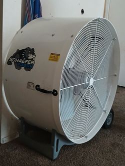Schaefer tough 36 inch fan