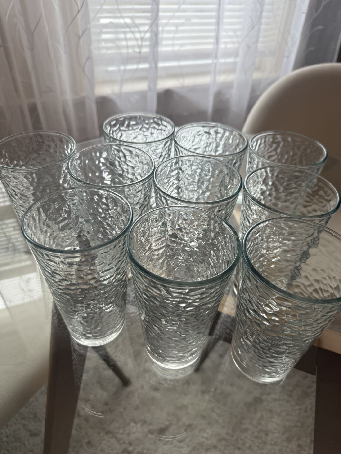 Glass Cups (Tall)