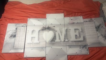 Home picture 5 peices