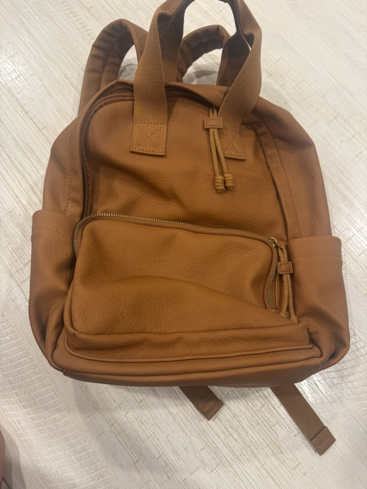 Brown Backpack