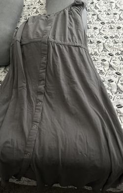 Gray Birth Gown