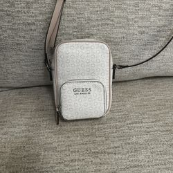 GUESS Womens El Dorado Crossbody Top Zip Bag