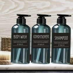 Brand New 3 Pieces Soap Dispenser 500 ml 