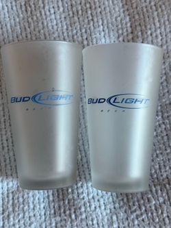 Frosty Bud Light Glasses