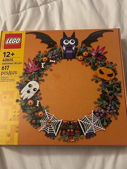 Lego Halloween wreath