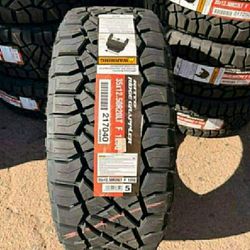 LT 35/1250/20 Nitto Ridge Grappler 12 Ply Tires Set 