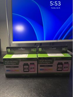 HP 61XL ink cartridges