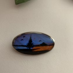 Vintage Butterfly Wings Pin