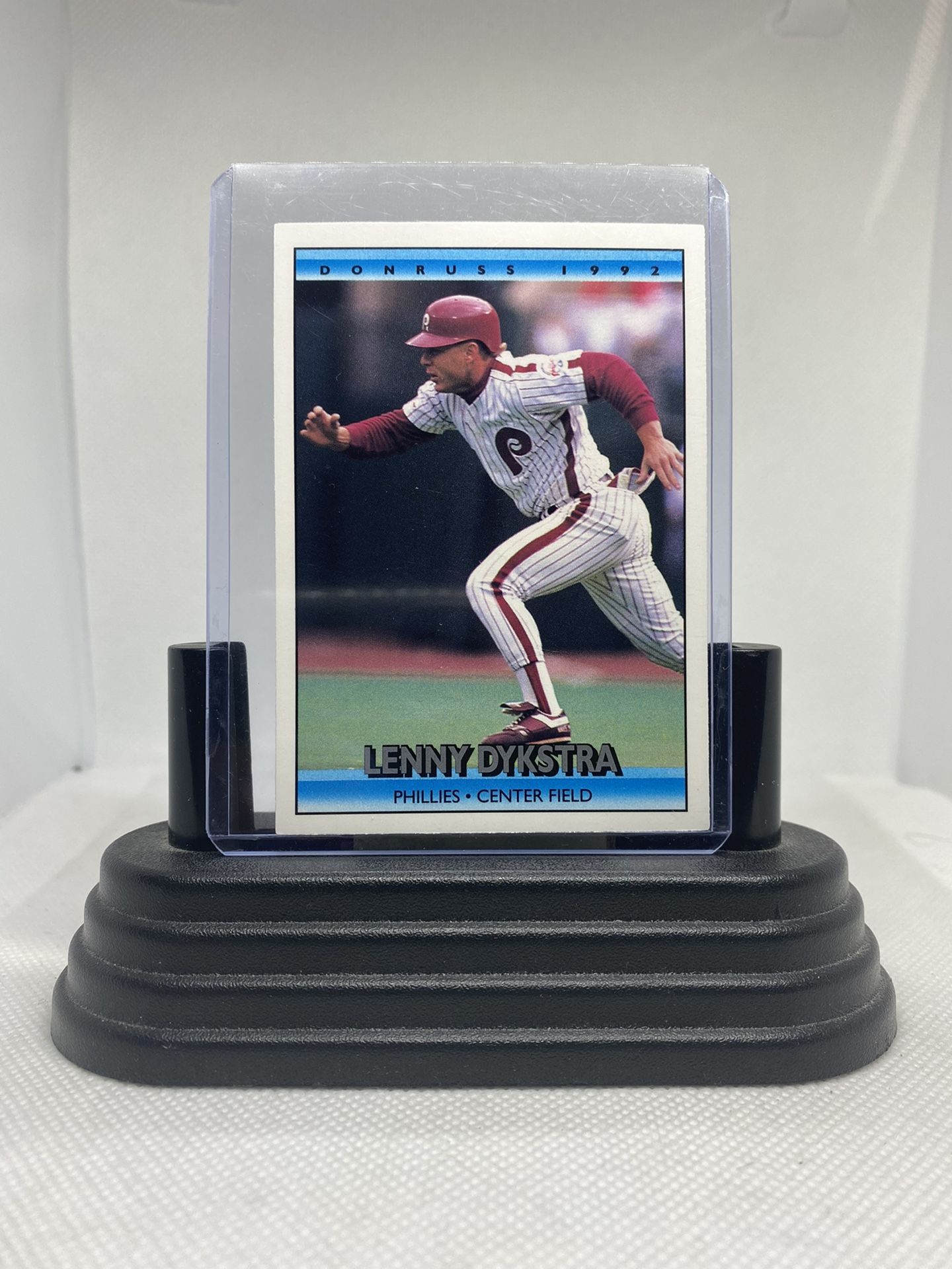 Lenny Dykstra 1991 Leaf “Donruss 1992” Card#57
