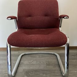 Steelcase Chrome Chair 