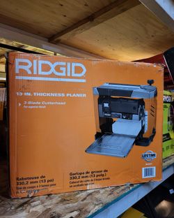 RIDGID  ELECRIC PLANER $330