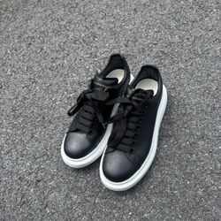 Mcqueen Men’s Oversized Leather Platform Sneakers