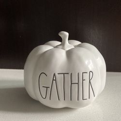 New - Rae Dunn - Small Pumpkin - Gather