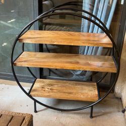 Wooden Bookshelf / Decor Shelves 