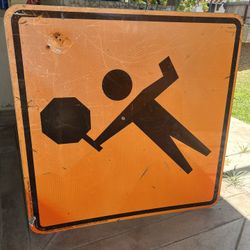 RETIRE STREET SIGN 36x36”$25