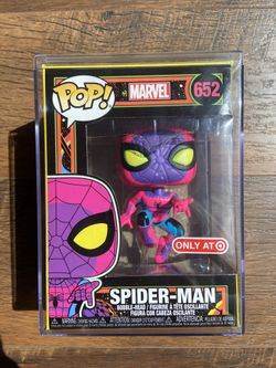 Blacklight Spider-Man Funko Pop