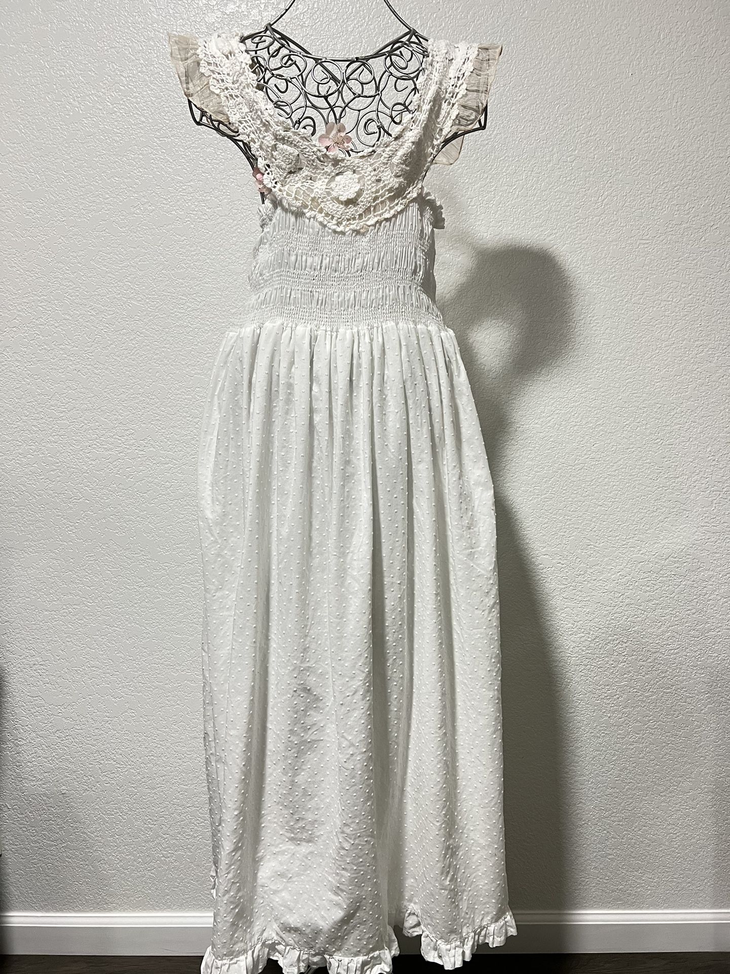  Victoria secret vintage beige dress  size L