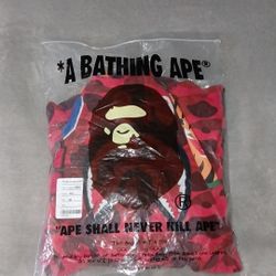 Bape Hoodie Size Medium 