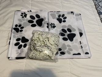 Paw Print Backdrop