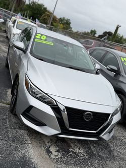 2020 Nissan sentra 55k miles full price cash  $9500 we finance with $4500