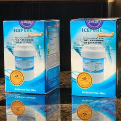 Ice Pure GE & Kenmore Fridge Filters (2)